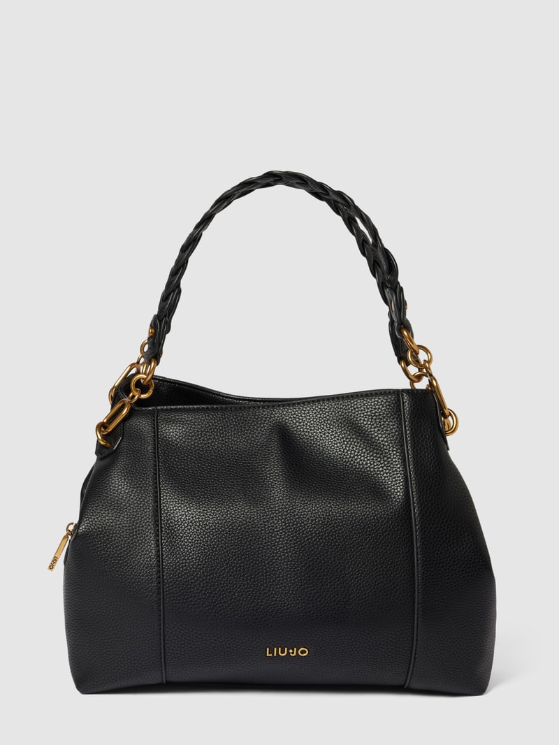 Handtasche mit Strukturmuster Modell 'Arizona' in schwarz