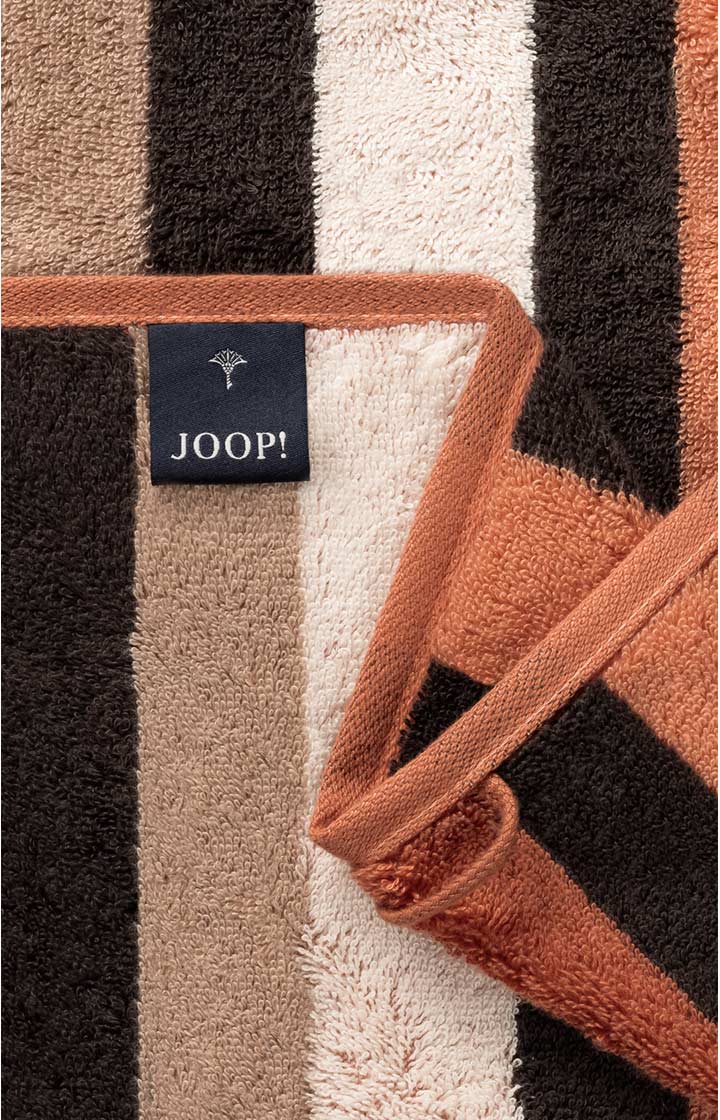 Duschtuch JOOP! TONE STRIPES in Kupfer gestreift - im JOOP!