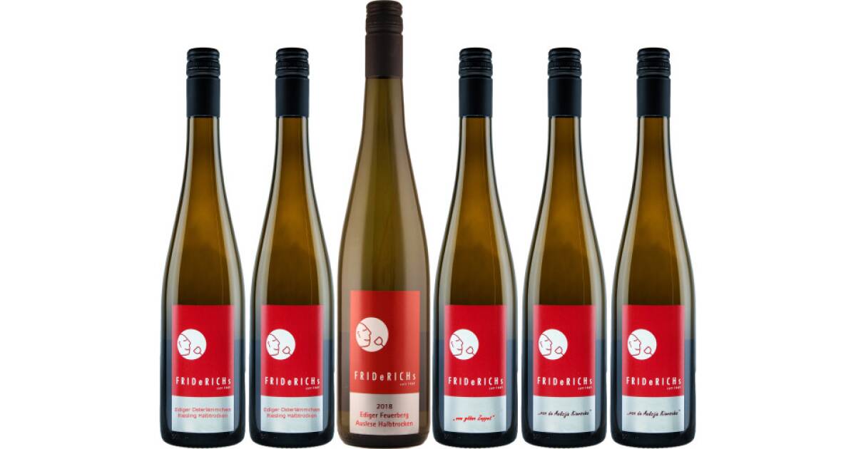 6er Steillagen-Rieslinge von der Mosel von Weingut Klemens Friderichs günstig bei wein.de kaufen