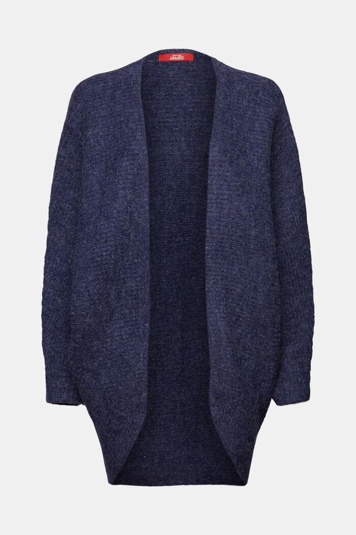Recycelt: Poncho mit Fledermausärmeln