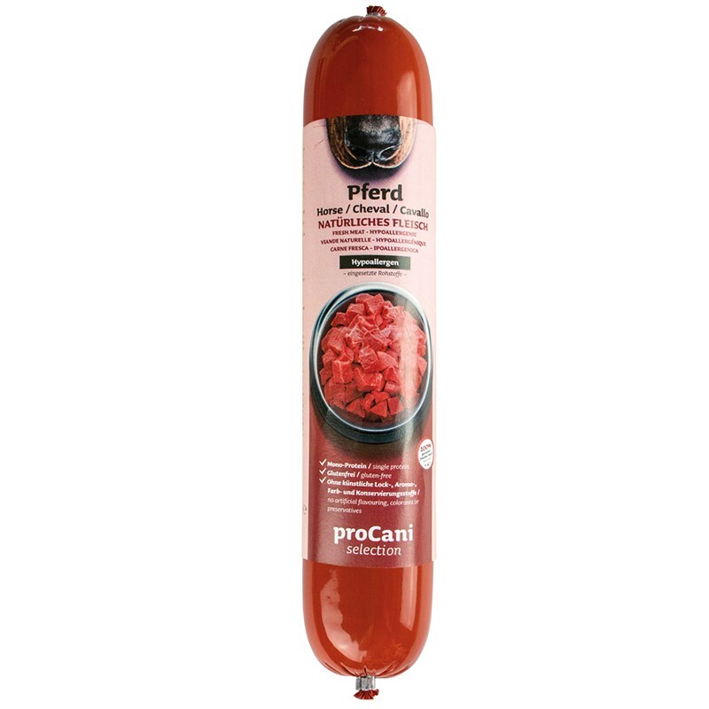 ProCani Hundenassfutter ProCani selection Menü 10x400g Pferd