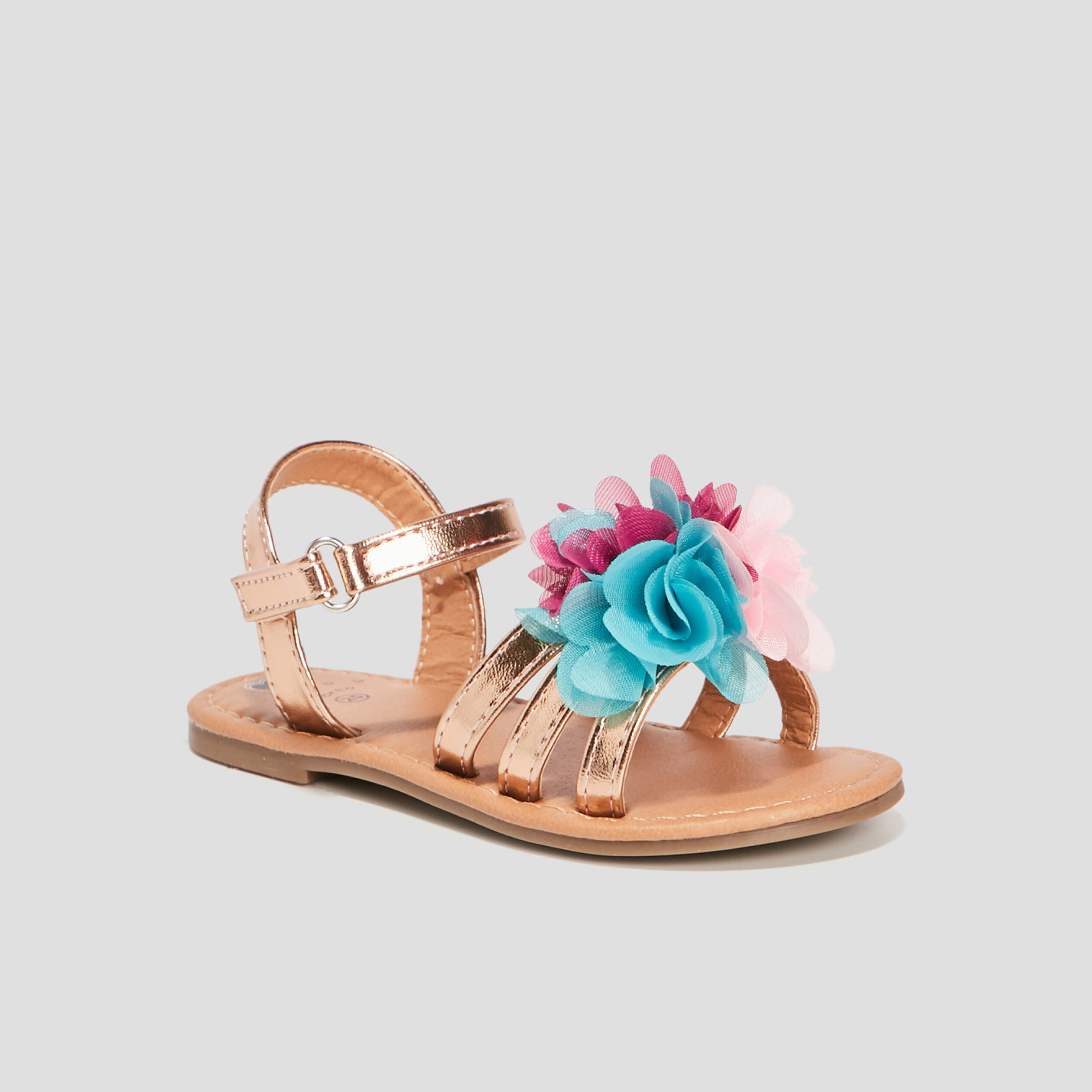 Sandales Liberto rose champagne fille | La Halle