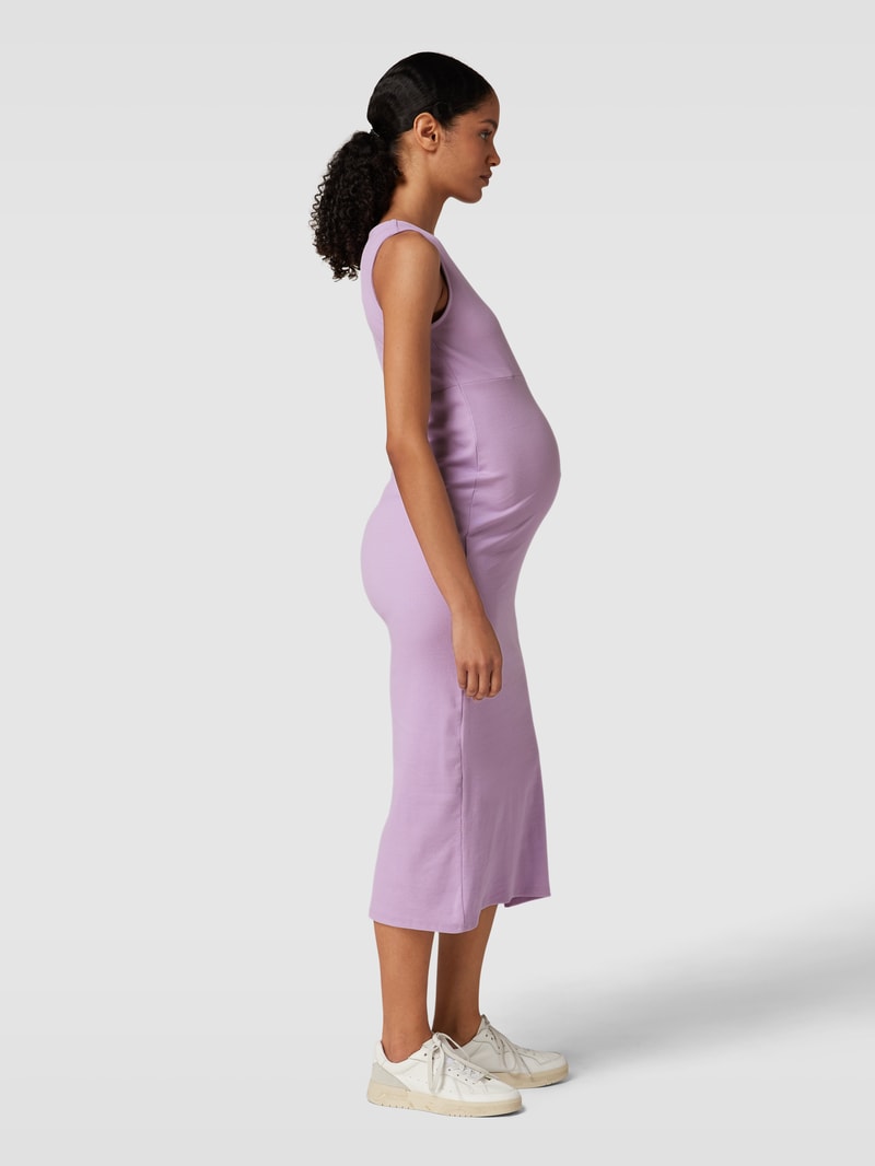 Umstands-Kleid mit Still-Funktion Modell 'TESS' in flieder
