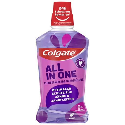 COLGATE All in One Mundspülung  500 ml  Spüllösung