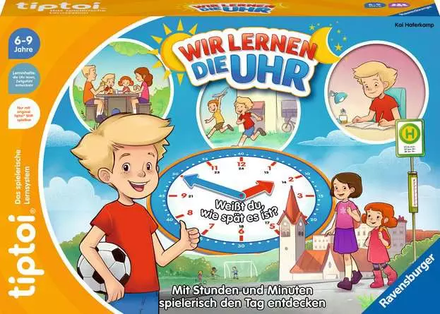 tiptoi® Wir lernen die Uhr - Lernspiel ab 6 Jahren