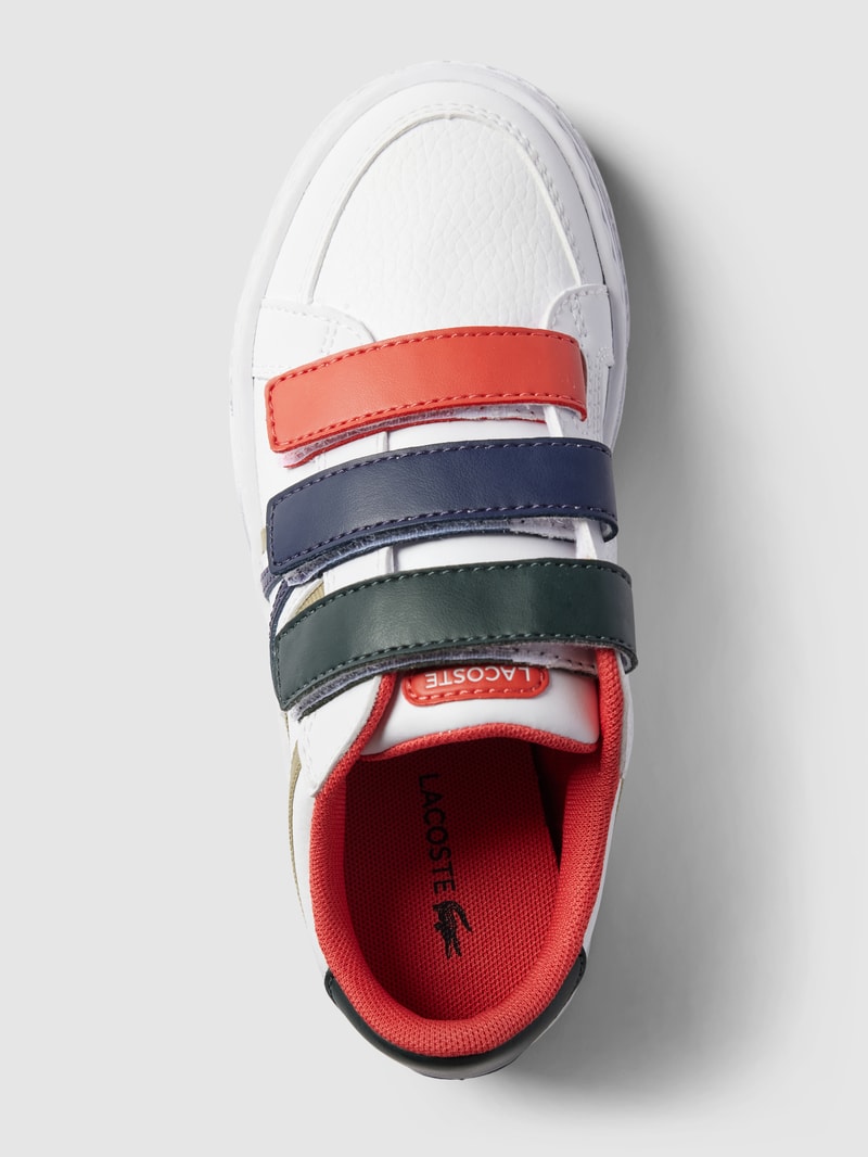 Sneaker mit Klettverschluss in weiß