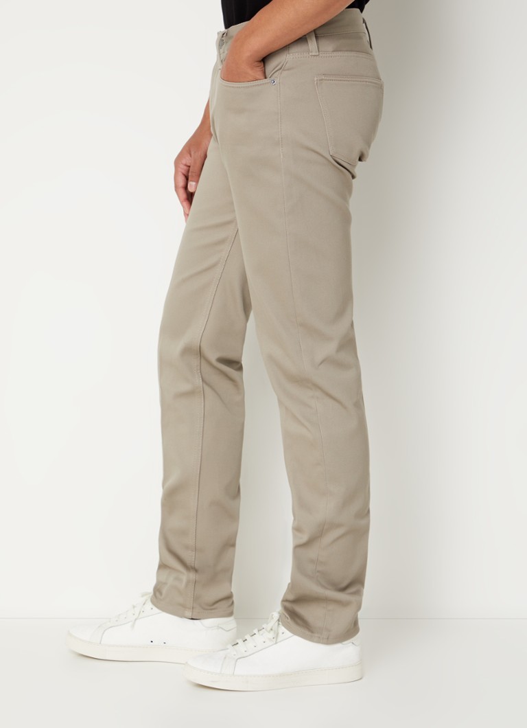 Calça chino Emporio Armani Slim fit com bolsos laterais