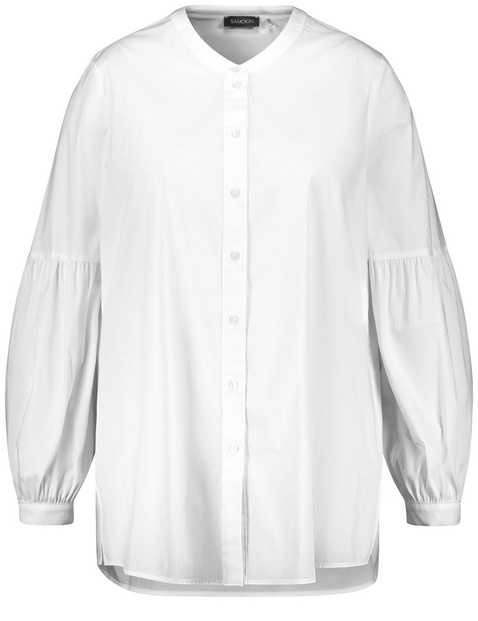 Bluse mit Ballonärmeln