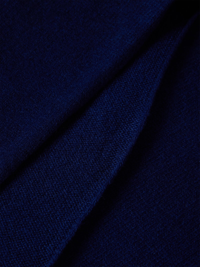 Schal mit Strukturmuster in royalblau