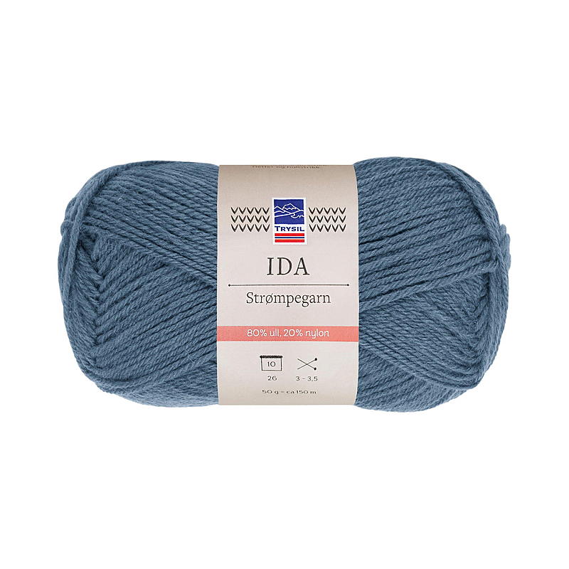 Trysil Ida garn mørk denim