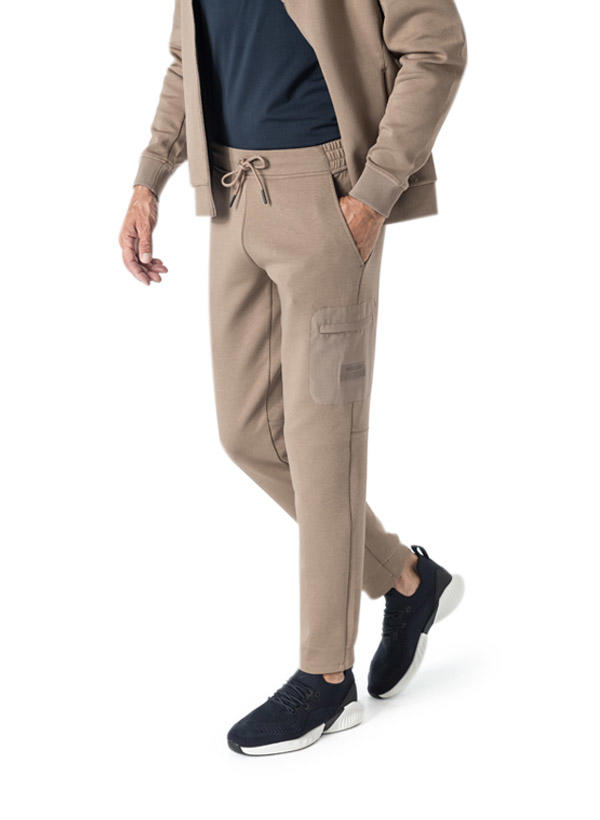 BOGGI MILANO, Sweatpants, Baumwolle, beige