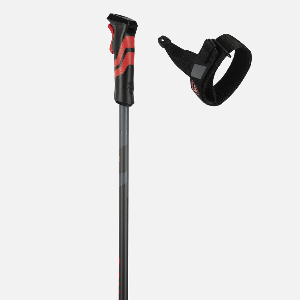 Skistöcke Rossignol Tactic R-Clip Black Lime