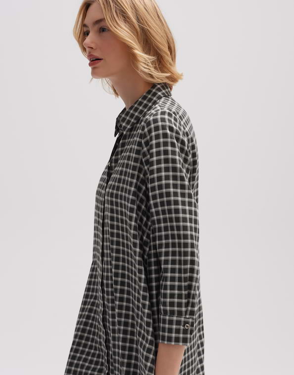 Longbluse Fauta check