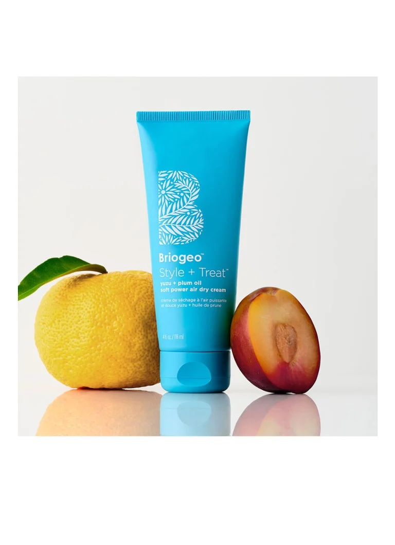 Briogeo Style + Treat Yuzu + Plum Oil Soft Power Air Dry Cream - styling cream