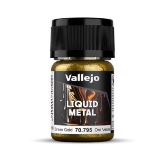 Vallejo Liquid Metal - Green Gold (70795) (35ml)
