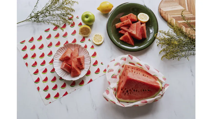 nuts Bienenwachstuch Wassermelone