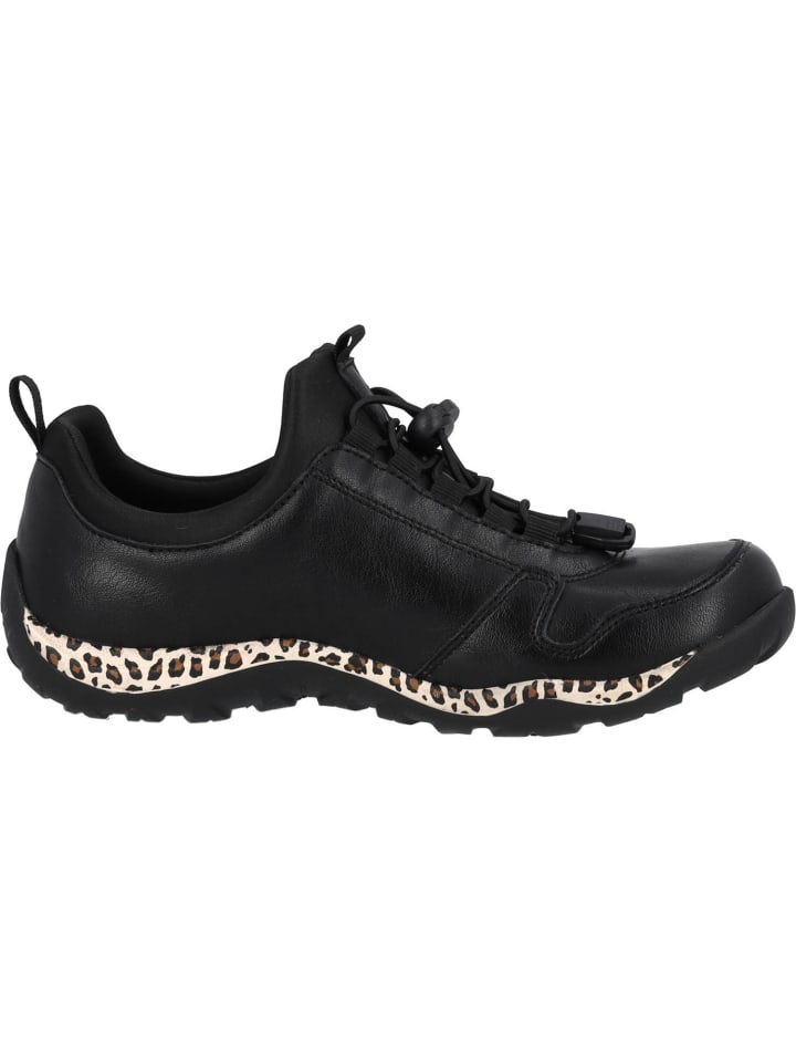palado Halbschuhe in black/leo günstig kaufen