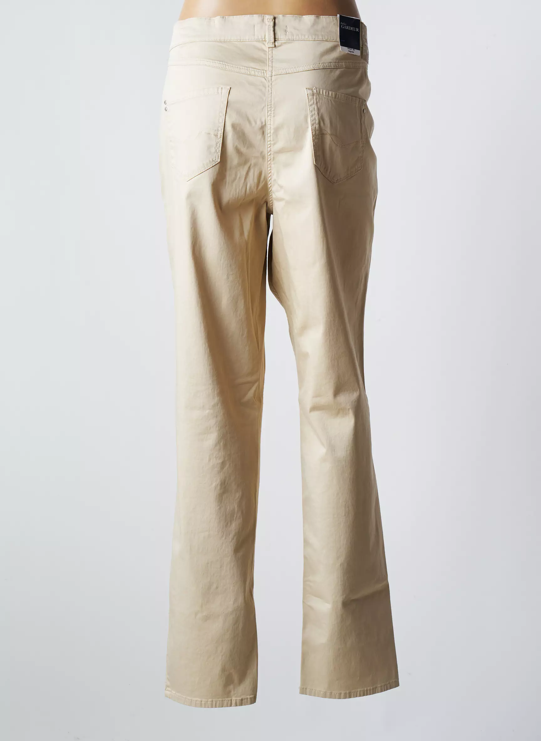 Atelier Gardeur Pantalons Slim Femme couleur beige