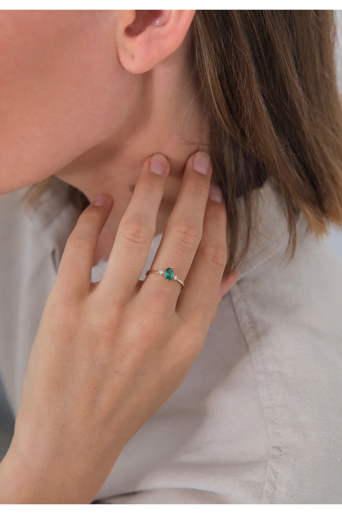 ELLI  Ring Bandring Verlobung Zirkonia Kristalle 925 Silber