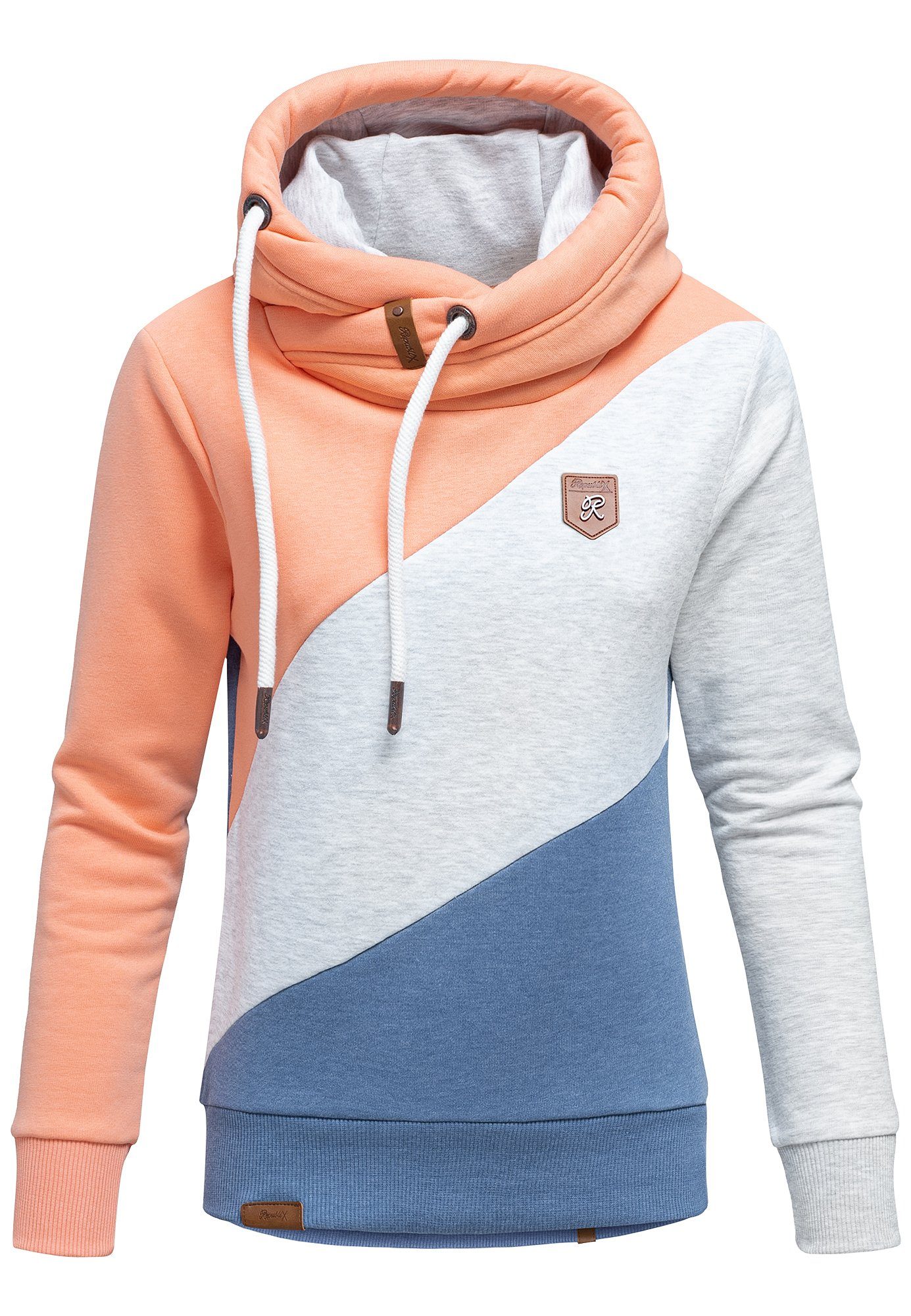 REPUBLIX Sweatshirt MAYA Damen Kapuzenpullover Sweatjacke Pullover Hoodie