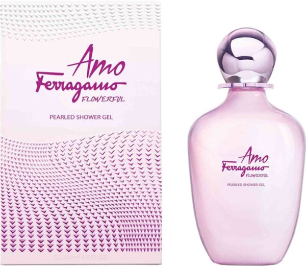 Salvatore Ferragamo Amo Flowerful Duschgel