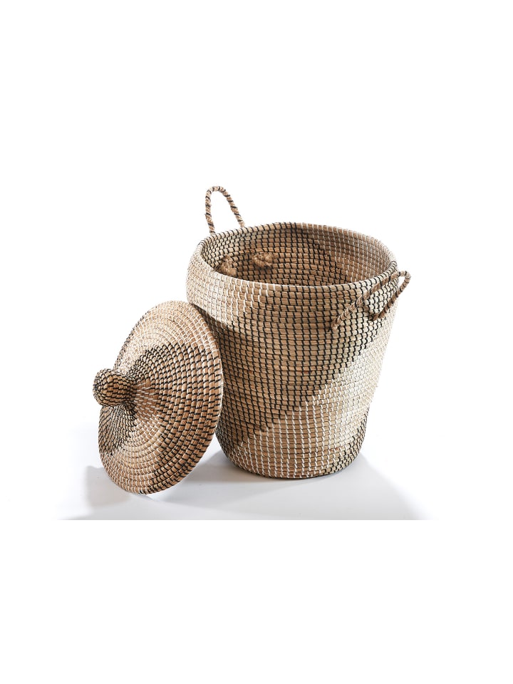 kobolo Wäschekorb SNAKEGRASS45 in Braun günstig kaufen onesize