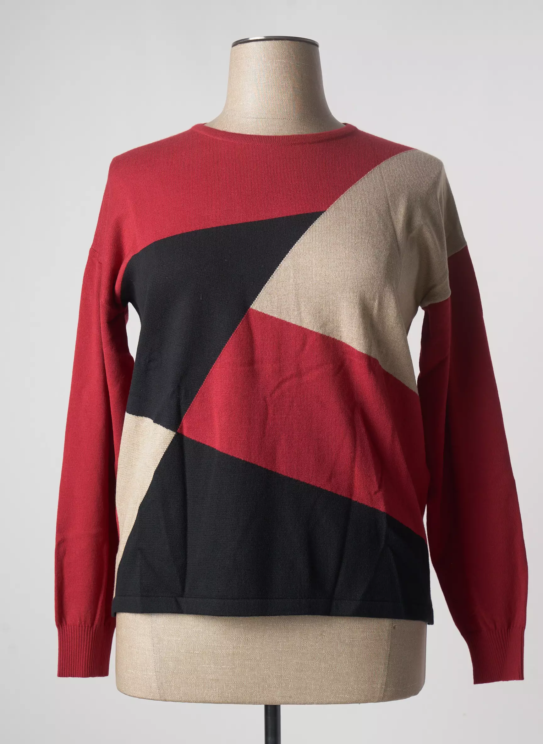 Barbara Lebek Pulls Femme couleur rouge