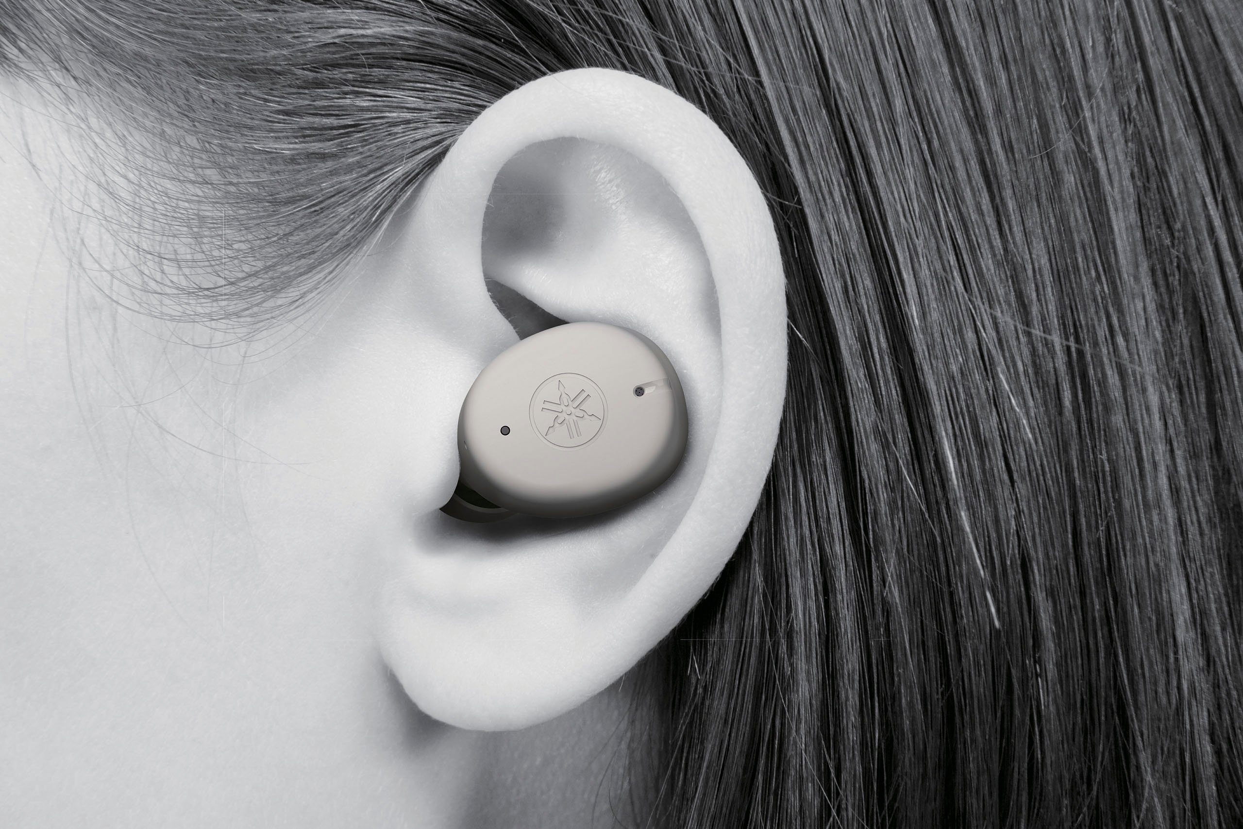 Yamaha TW-E3C In-Ear-Kopfhörer (Clear Voice Call, Gaming Modus, Ambient Sound, Listening Care)