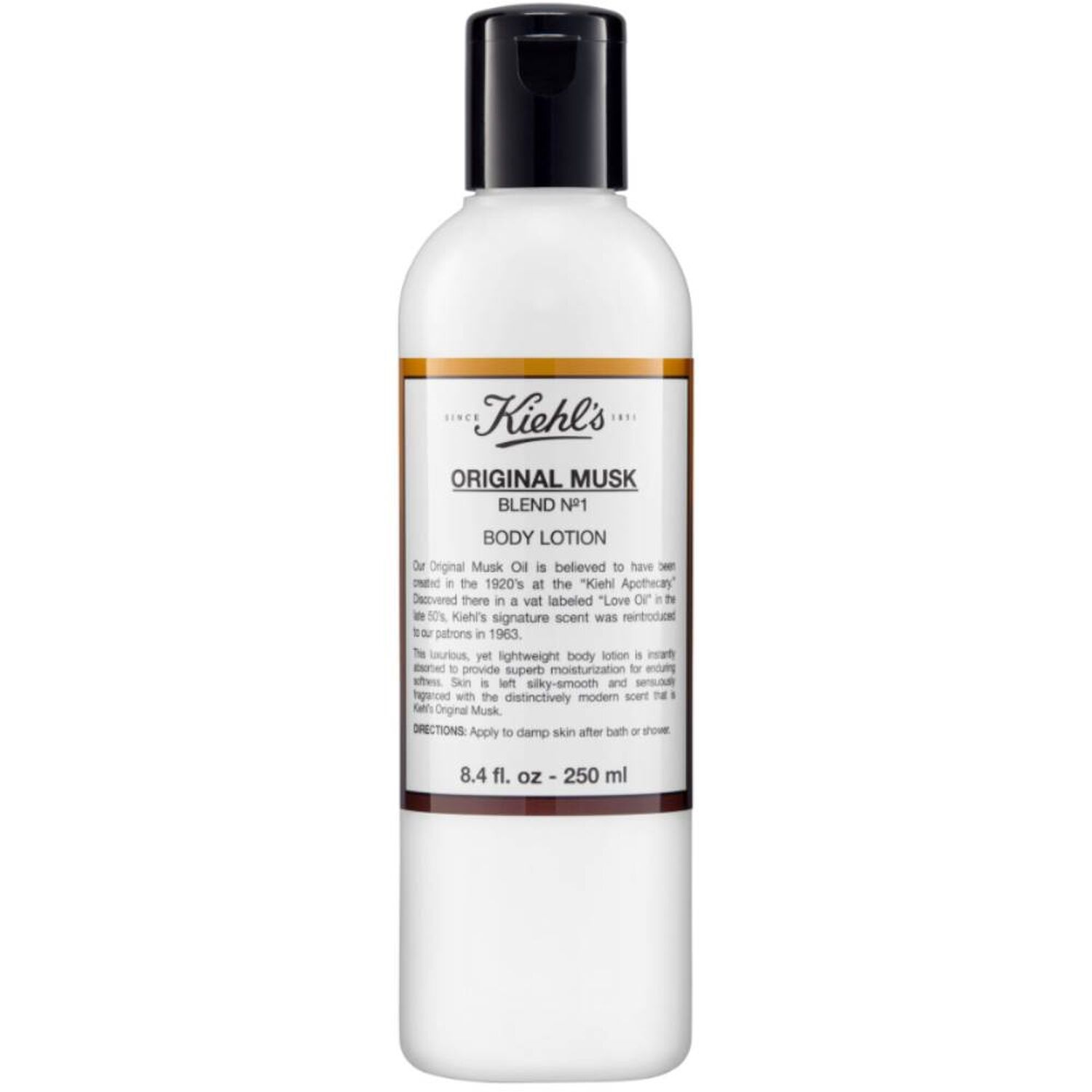 kiehl's Musk Body Lotion Lait hydratant corps 250 ml