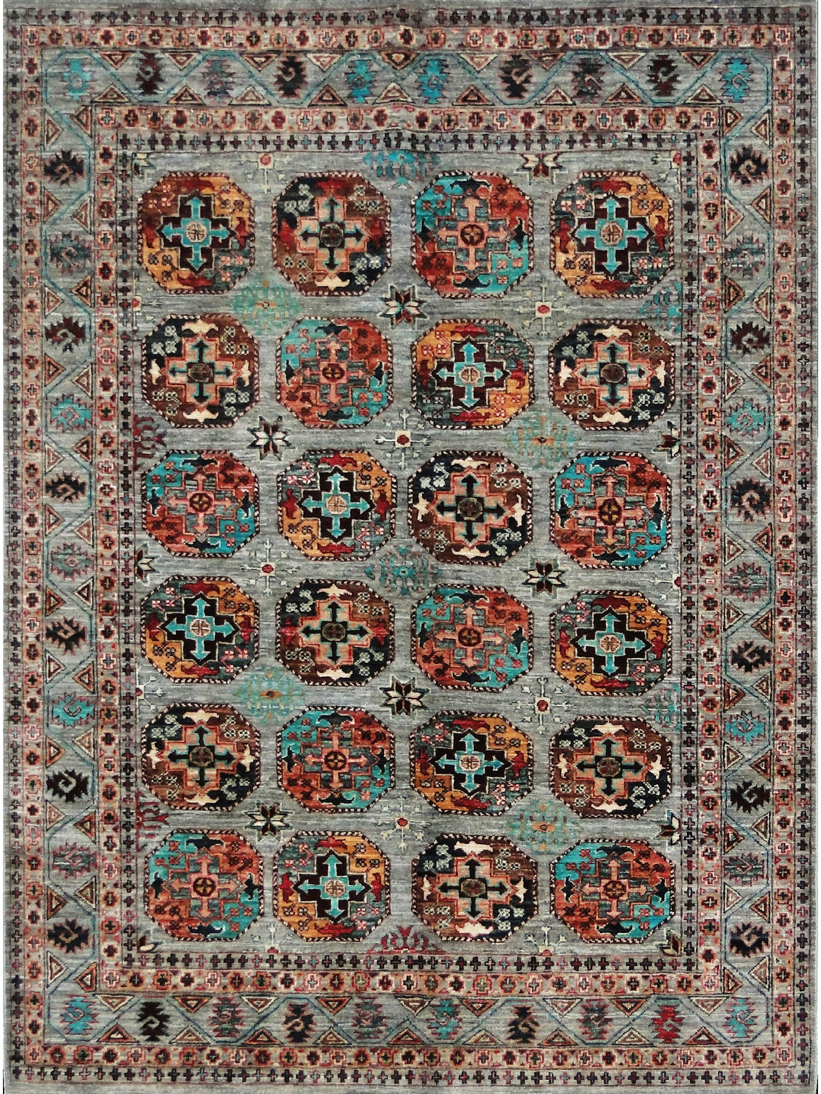 Buchara Ghazni ca. 150 x 252 cm, Unikat / Einzelstück