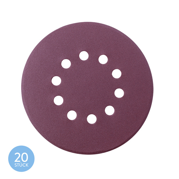 Schleifpapier Ø 215 mm, 20 Stück, K 150