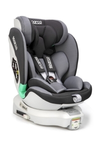 Kindersitz mit ISOFIX-Befestigungssystem Sparco, Gruppe 0/1/2/3, schwarz grau - ATU