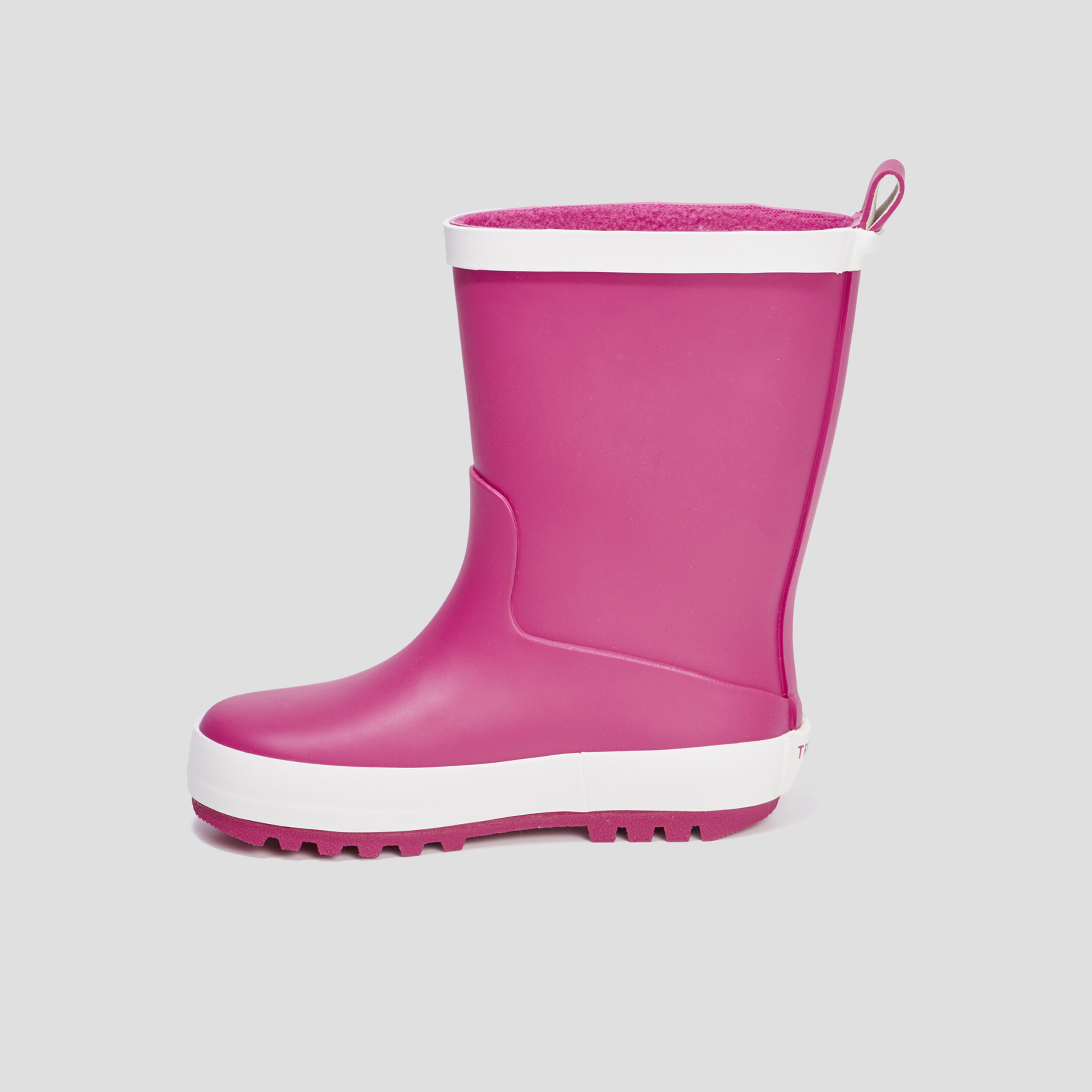 Bottes de pluie Trappeur rose fille | La Halle