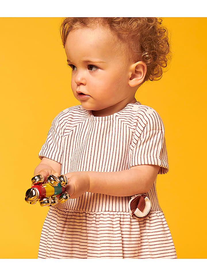 PETIT BATEAU Kleid in Rosa/ Rot günstig kaufen 92