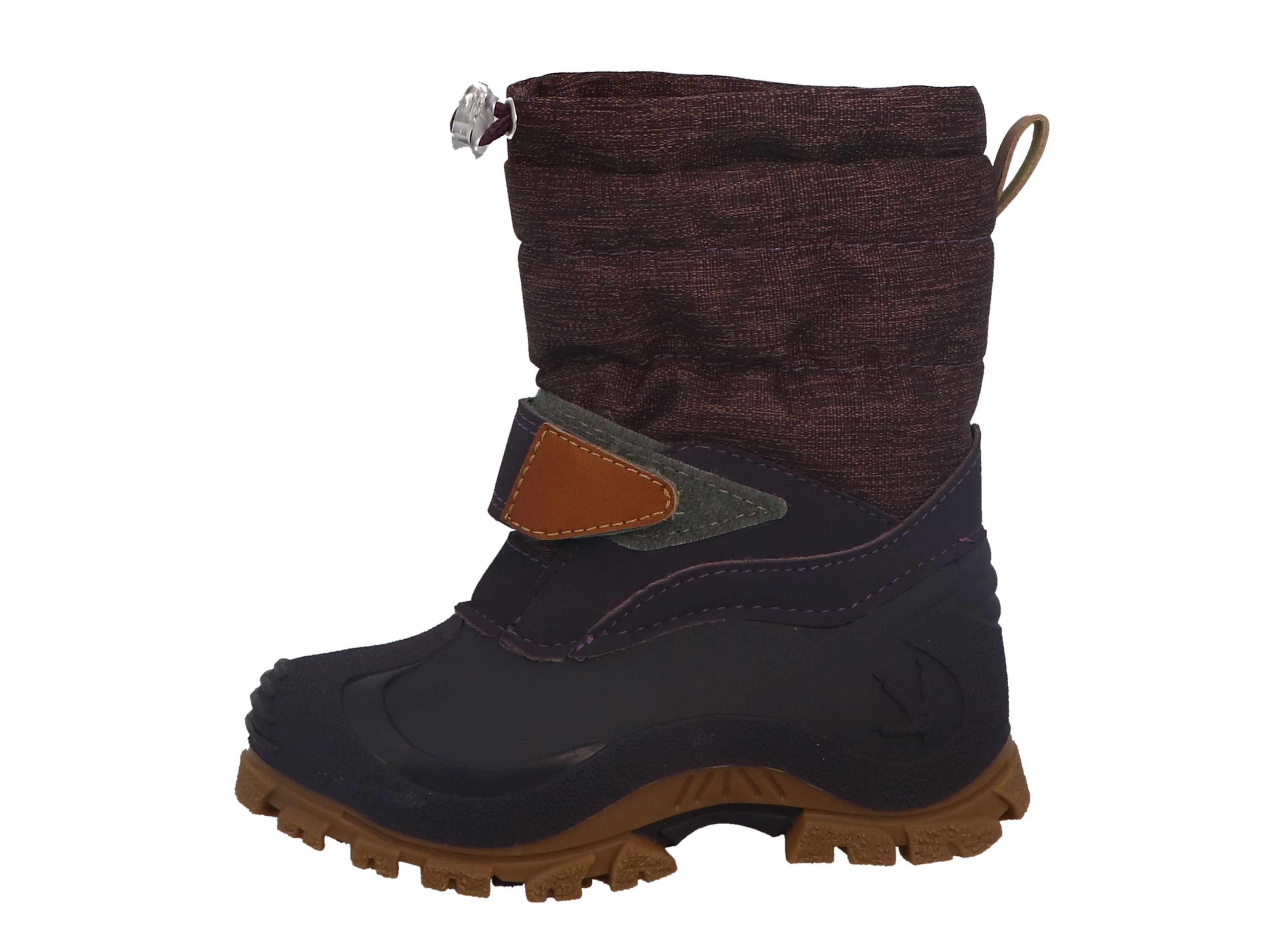 Lurchi Schneestiefel Finn - aubergine