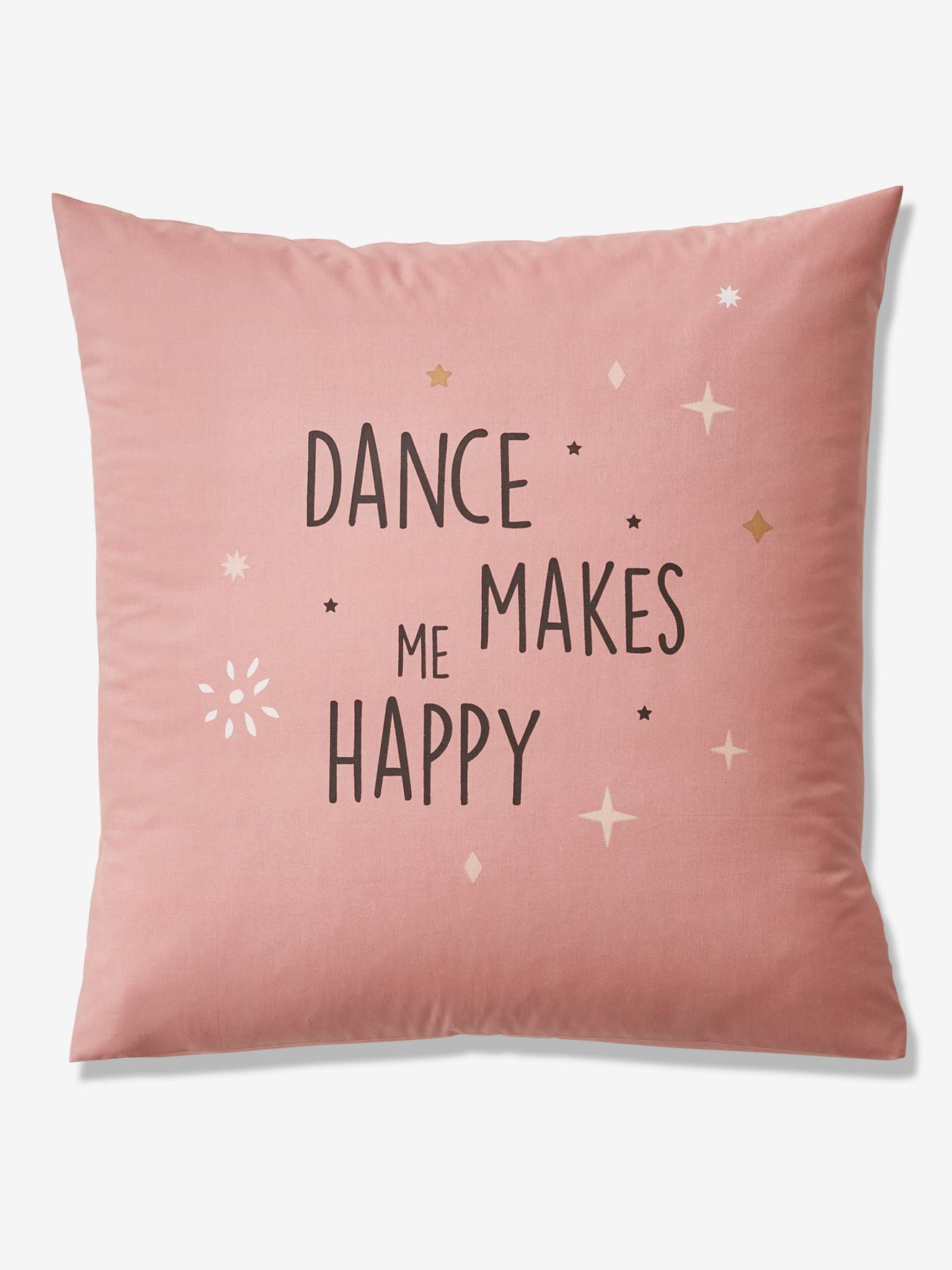 Parure housse de couette + taie d'oreiller enfant ENTRECHAT rose