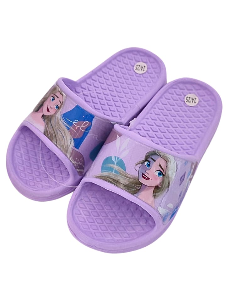 Disney Frozen Badelatschen Frozen Elsa in Lila günstig kaufen
