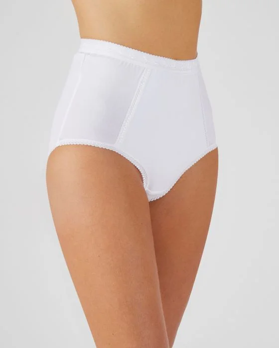 Lot de 2 culottes effet ventre plat assorties