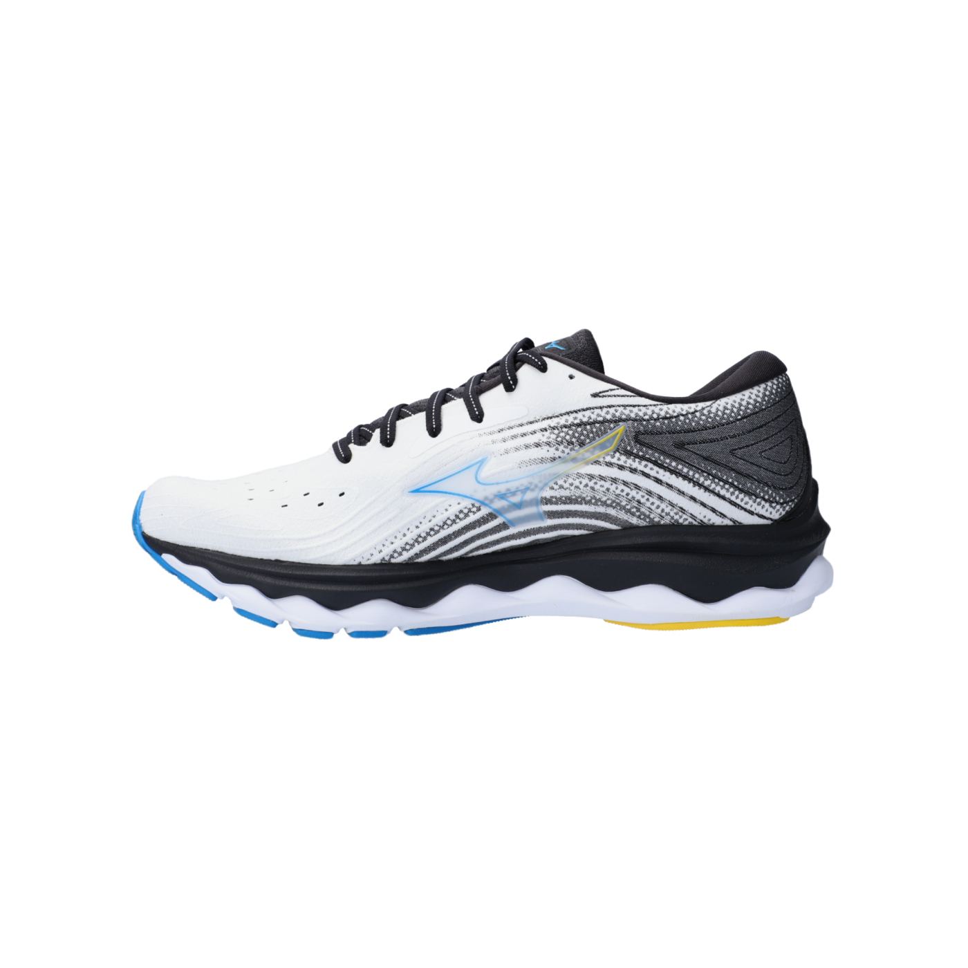 Mizuno Wave Sky 6 Weiss Gelb F01 Laufschuh