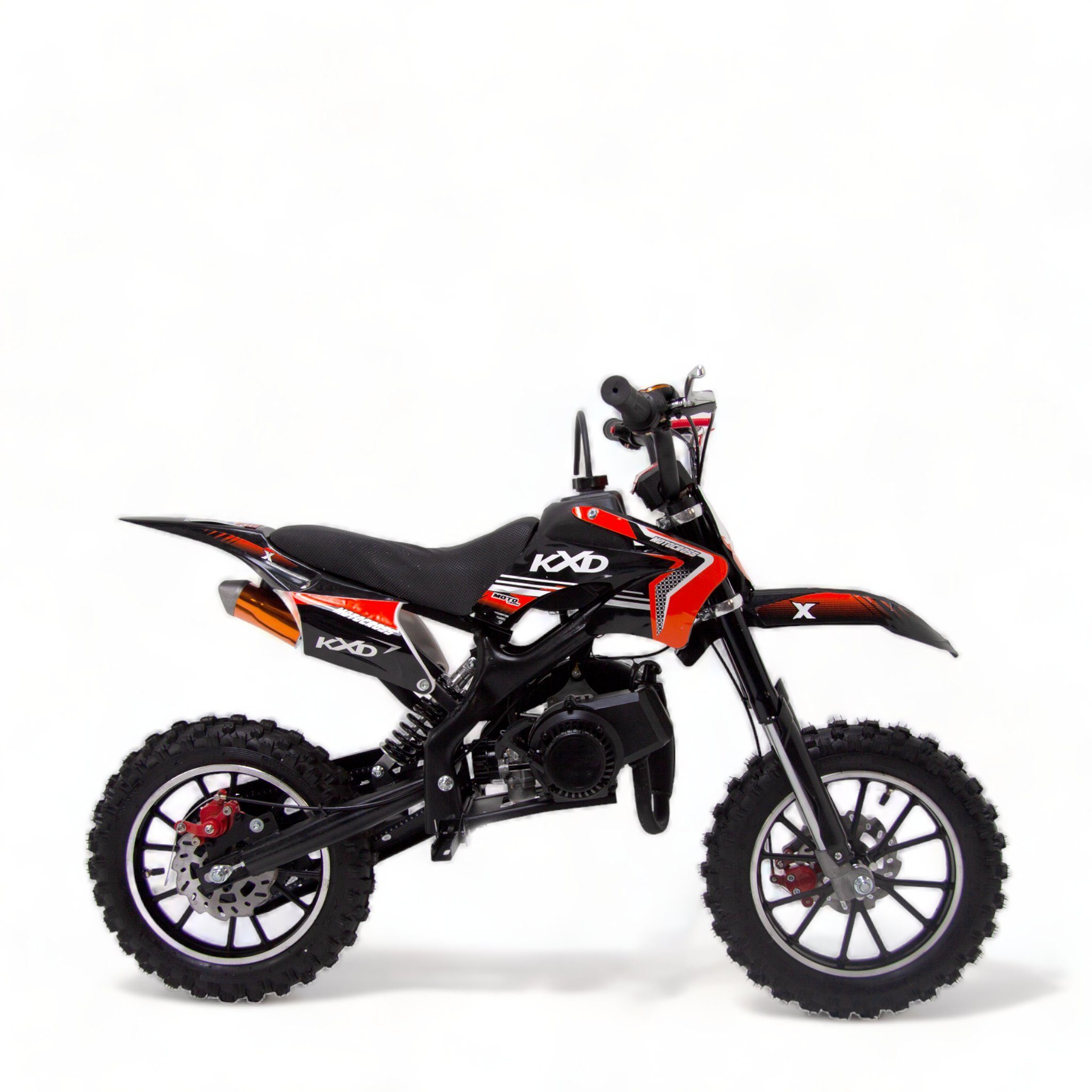 KXD Dirt-Bike KXD 701 49ccm 2T Kinder Dirt Bike Dirtbike CrossBike DirtBike pocket, 1 Gang