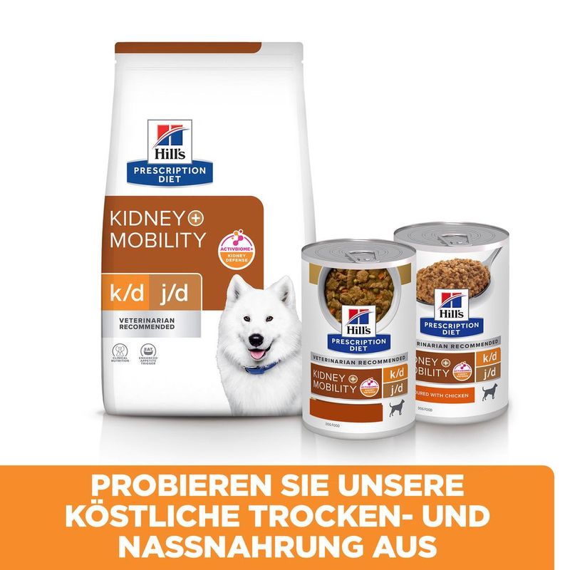 Hill's Prescription Diet k/d + Mobility mit Huhn