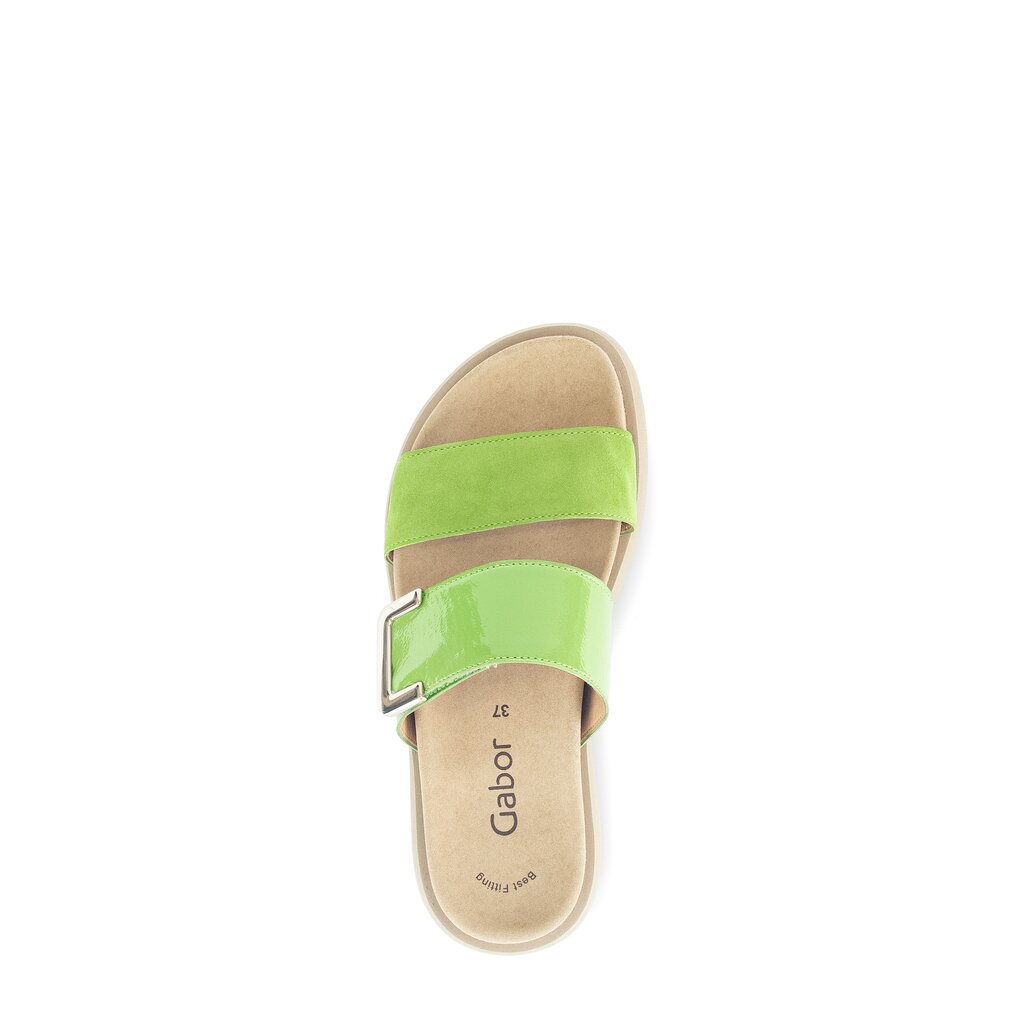 Gabor fashion Pantolette grün
