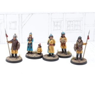 Townsfolk Miniatures - Trader Family (6)