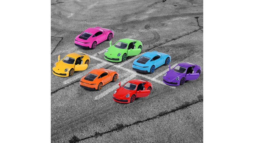 Majorette - 30 Years Porsche Thai 7 Pieces Giftpack