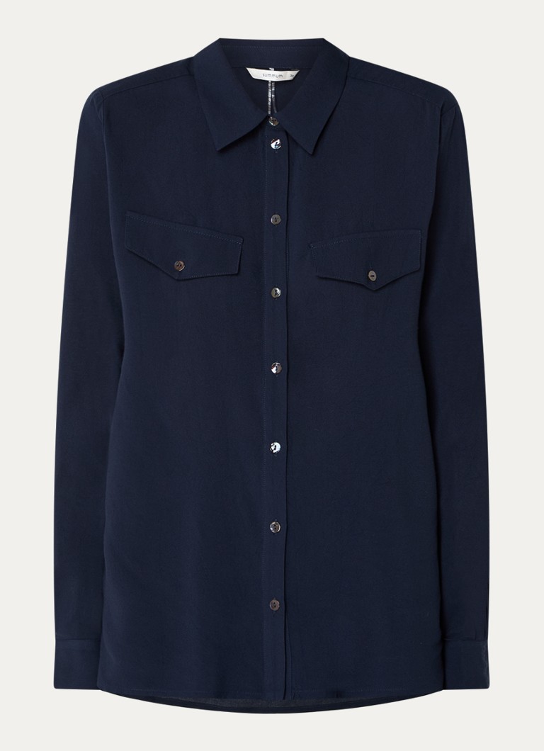Summum Blouse with collar