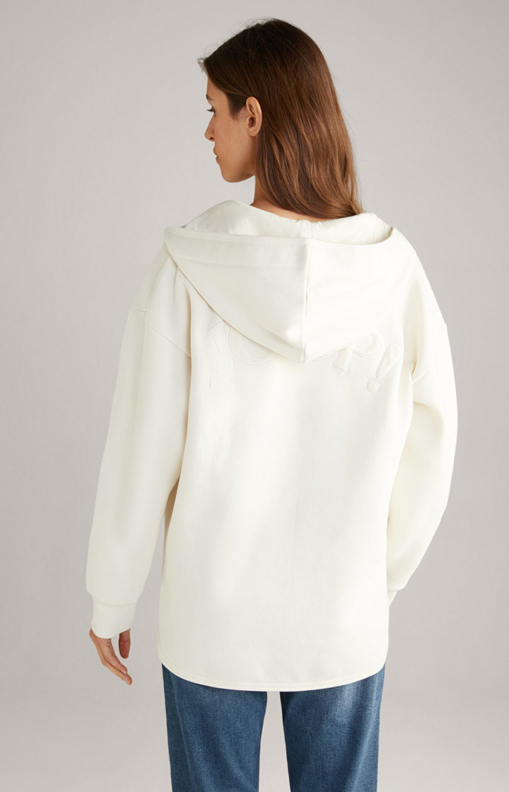 Hoodie in Ecru