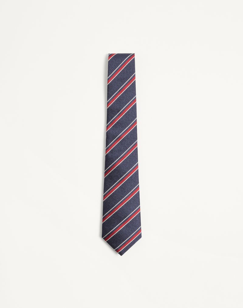 Valentie Regimental Jacquard Silkeslips