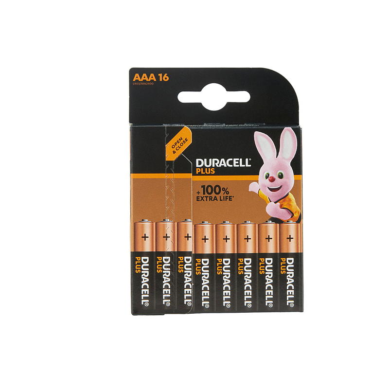 Duracell Batteri 16-pk AAA, Duracell