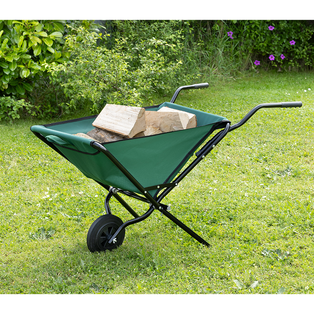 Green Yard faltbare Schubkarre - ca. 112 x 66 x 64 cm