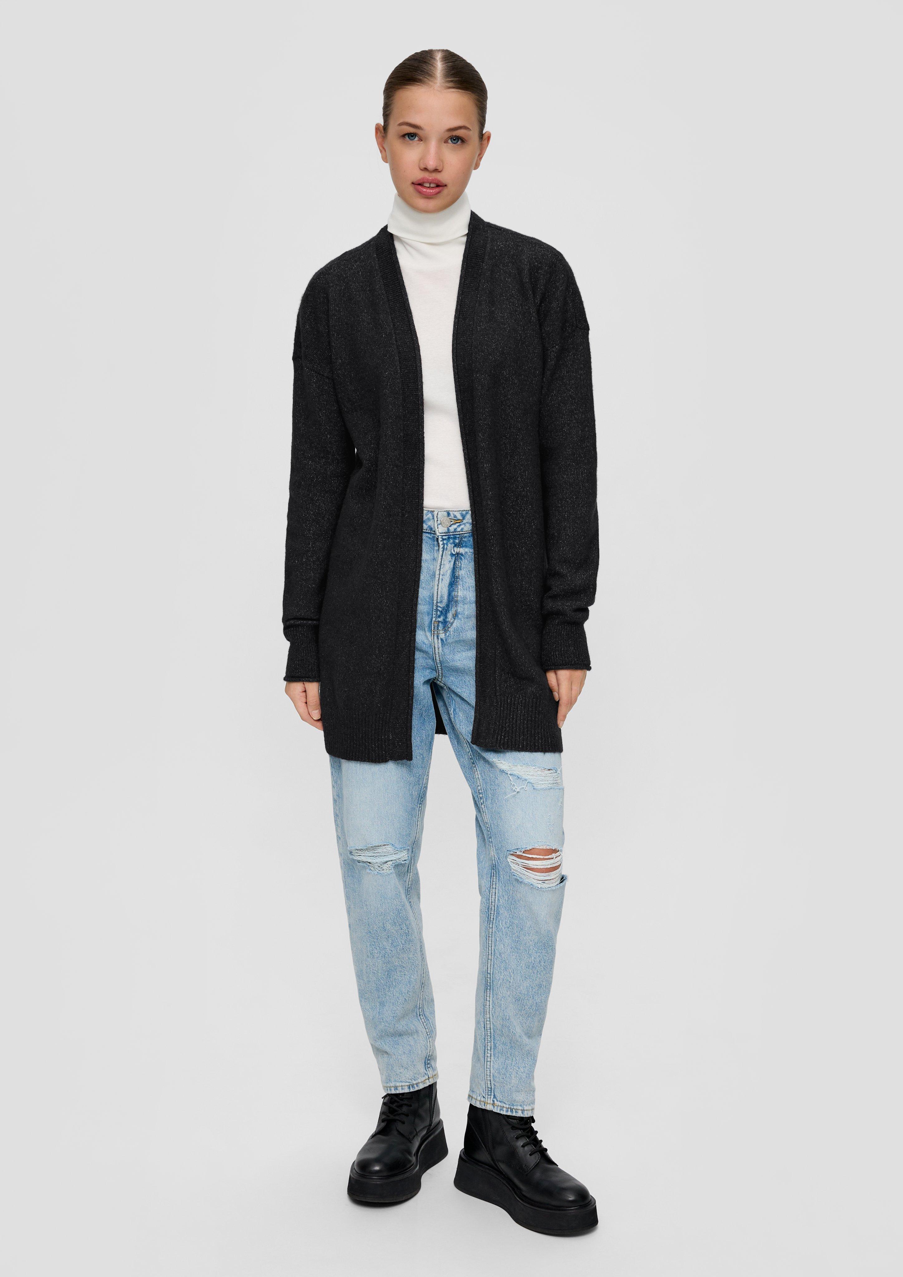 Strickjacke mit Rollsäumen  2135389-99W0